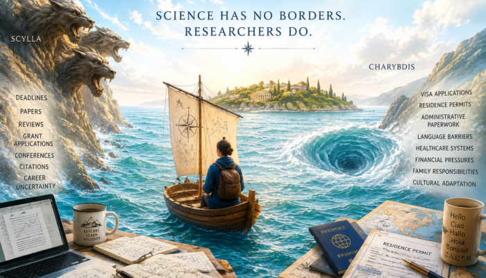 Science has no borders. Researchers do: a modern Odyssey