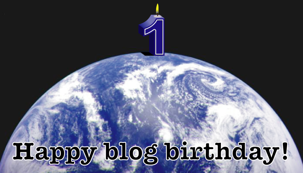 Happy blog birthday!