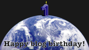 Happy blog birthday!