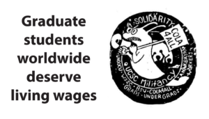 Graduate students worldwide deserve living wages