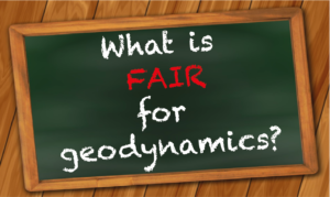 What is FAIR for Geodynamics?