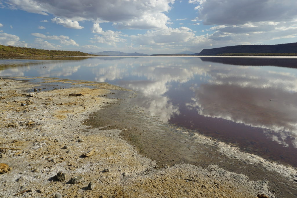Lake Magadi, Kenya.