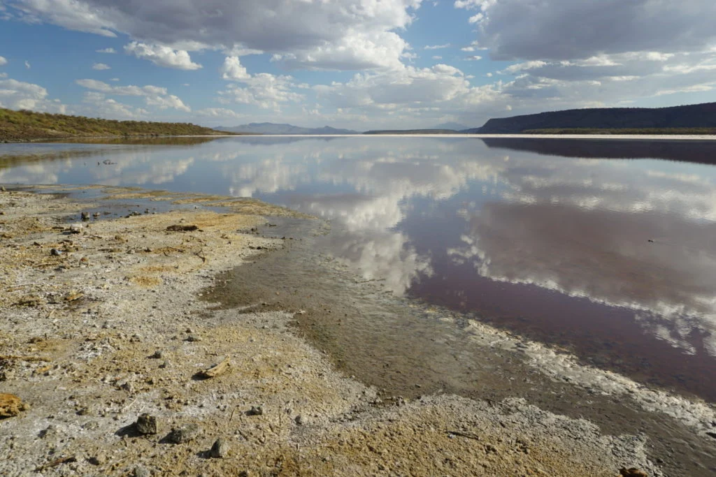 Lake Magadi, Kenya.