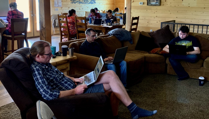Locking people up to program — or: “What is a hackathon?”