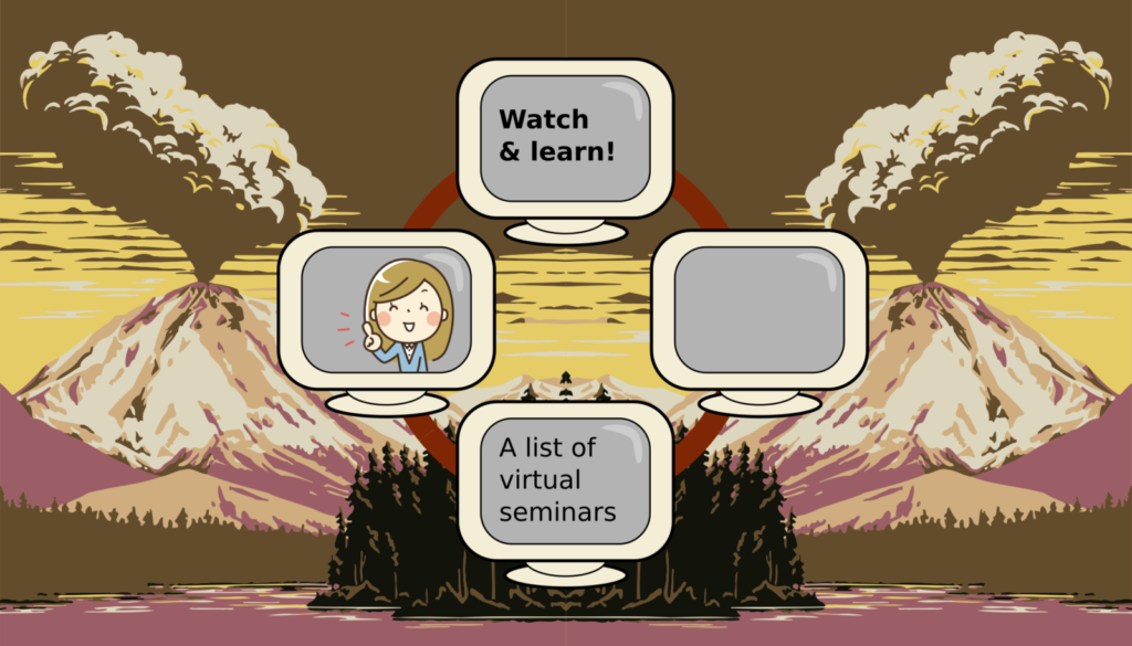 List of online seminars