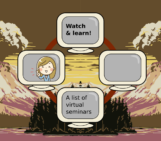 List of online seminars