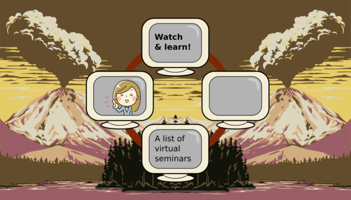 List of online seminars
