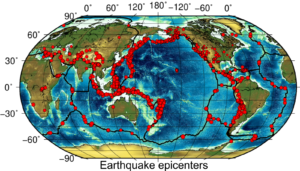 Earthquakes within the plates