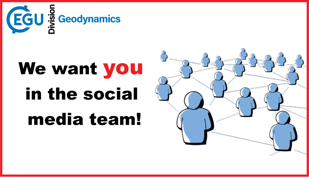 Join the EGU GD social media team!