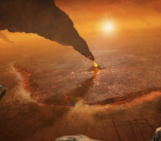 The first observational evidence for a volcanically active Venus