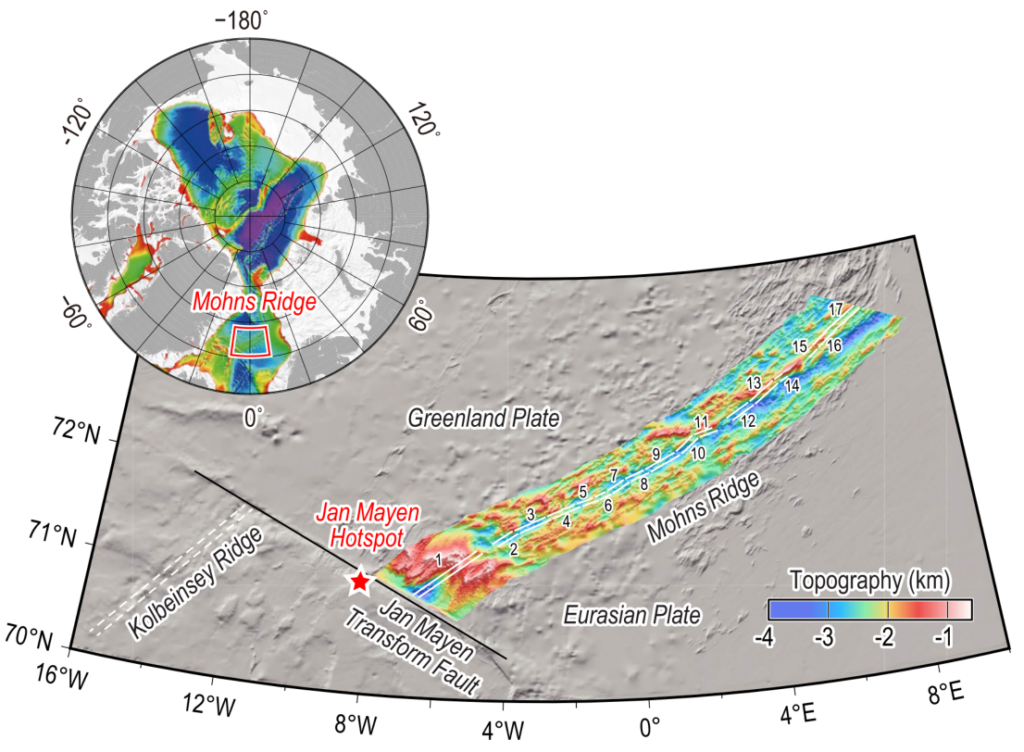 What’s the role of hotspot and oceanic transform faults at ultraslow spreading ridge?