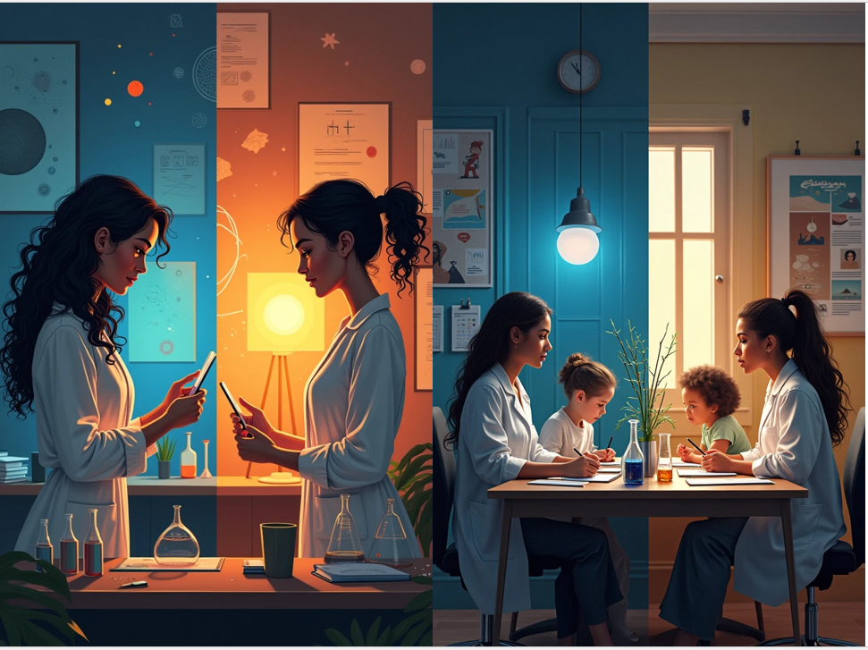 Balancing pregnancy, family, and a scientific career: a look at the challenges faced by women in STEAM