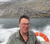 A portrait of Professor Chris D. Clark, in Greenland.