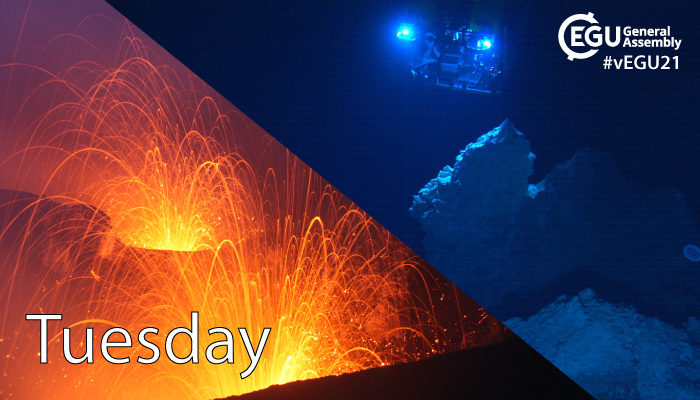vEGU21: Tuesday highlights
