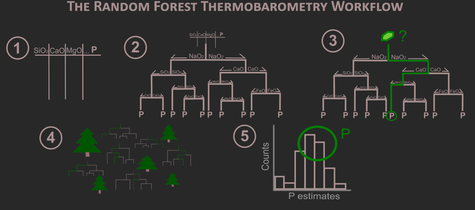 Random Forest Thermobarometry Workflow