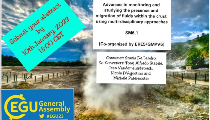 #EGU23 session in the spotlight: Advances in monitoring and studying the presence and migration of fluids within the crust using multi-disciplinary approaches
