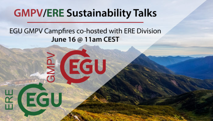 GMPV Campfires co-hosted with ERE Division: Sustainability Talks! Wednesday 16th June @ 11am CEST