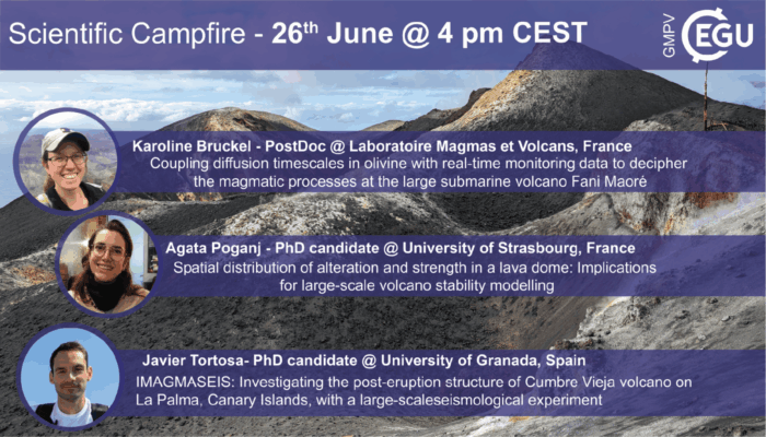 EGU GMPV ECS Campfires – Thursday 26th June @ 4 pm CEST
