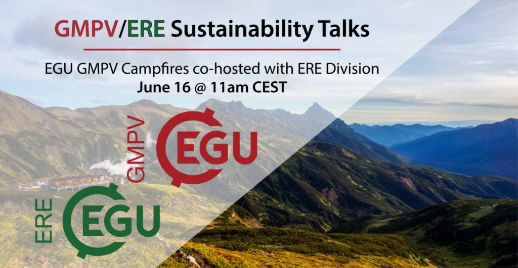 GMPV Campfires co-hosted with ERE Division: Sustainability Talks! Wednesday 16th June @ 11am CEST