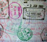My collection of passport stamps - from hjl at https://www.flickr.com/photos/hjl/101443399