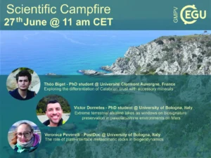 NEW DATE: EGU GMPV ECS Campfires – Thursday June 27th @ 11am CEST