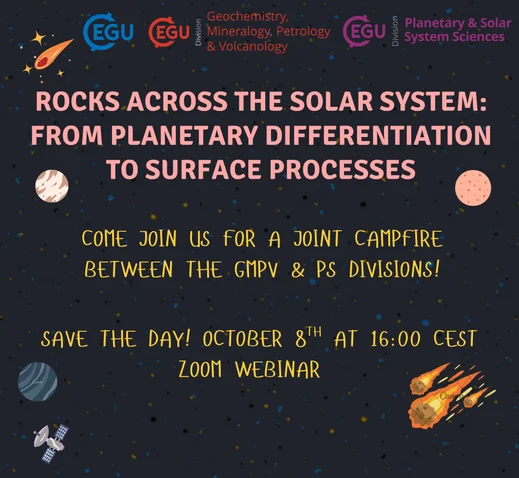 GMPV-PS Campfire: Rocks across the Solar System: From planetary differentiation to surface processes