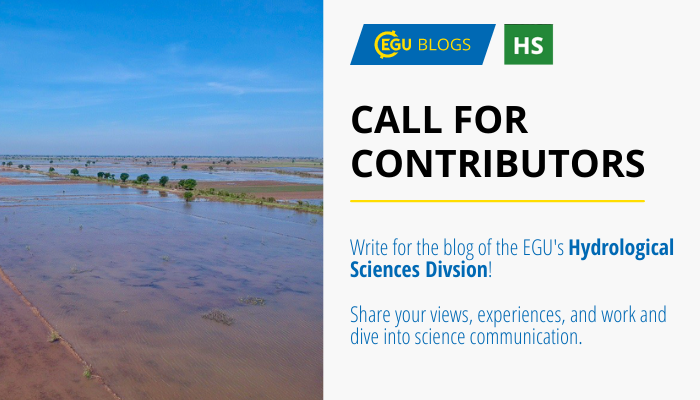 image calling for contributors to the EGU's HS blog