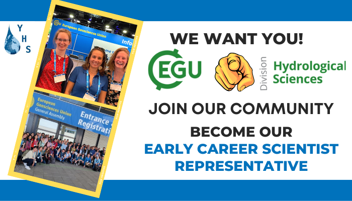 Call for Applications: Early Career Scientist Representative of the EGU’s Hydrological Sciences Division 