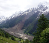 The Blatten landslide in Switzerland