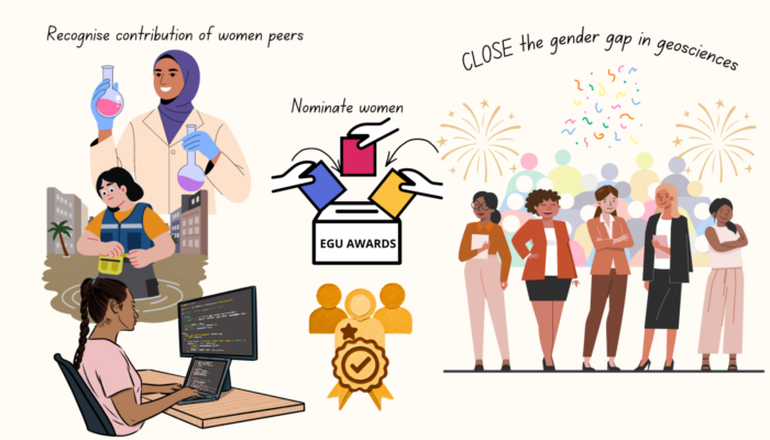 Close the gender gap among EGU awardees: Nominate your women peers