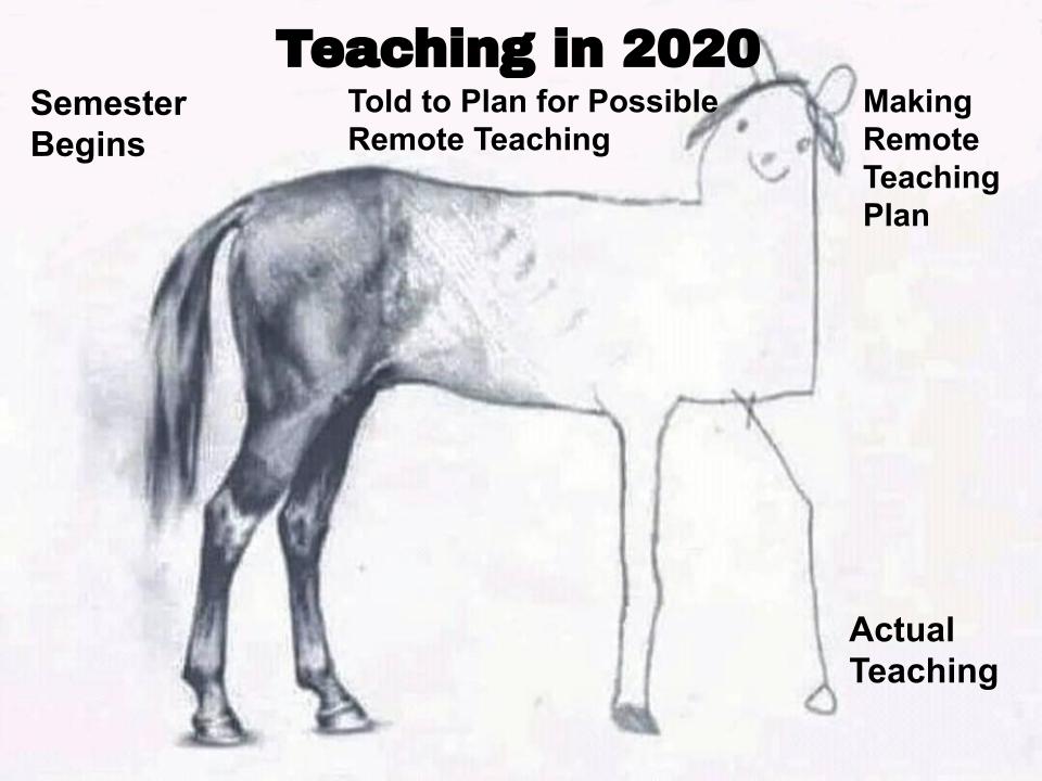When the students are gone: Transition to online teaching