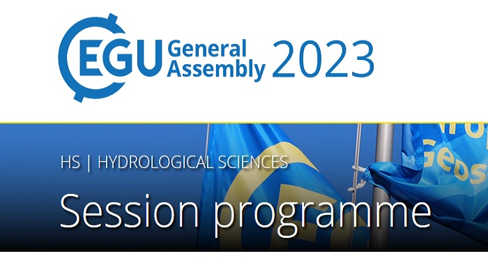 A lot of hydrology at EGU23, again!