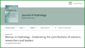 Women in Hydrology – The Story of a Special Issue