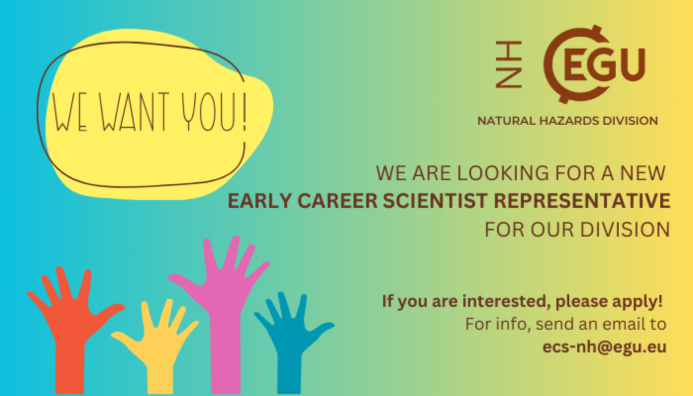 Natural Hazards You can be the next Early Career Scientist