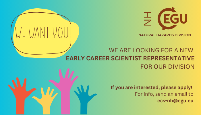 You can be the next Early Career Scientist Representative for the NH Division!