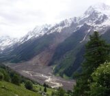 The Blatten landslide in Switzerland