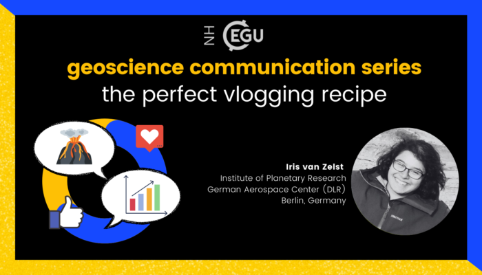 Geoscience communication series: the perfect vlogging recipe