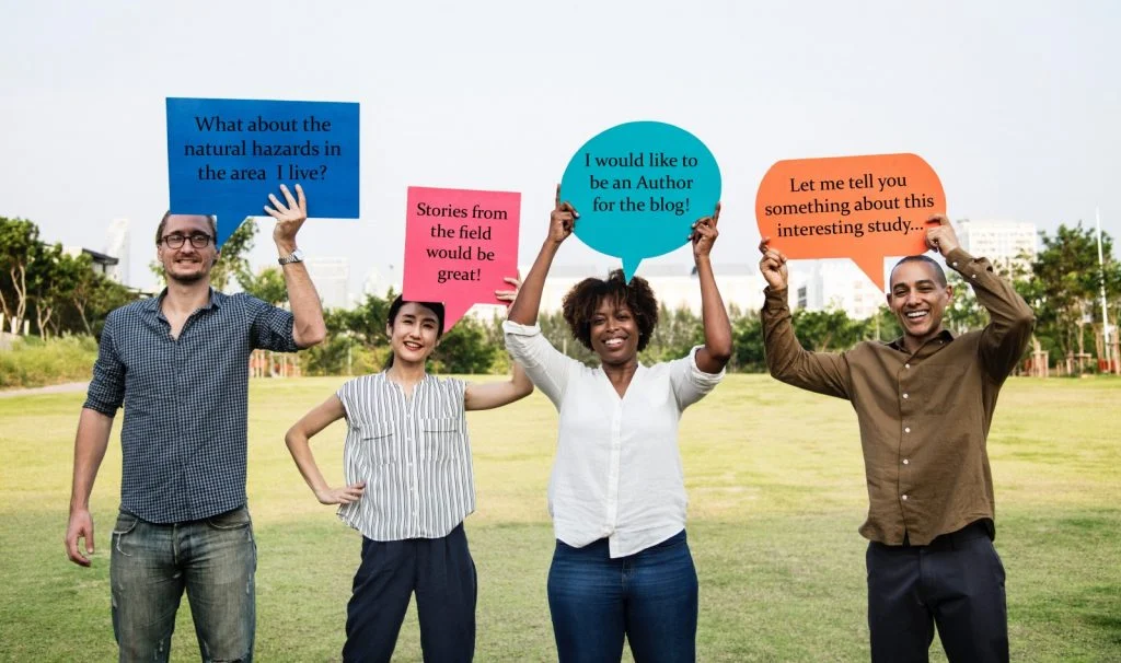 Our audience on stage: new NhET blog column