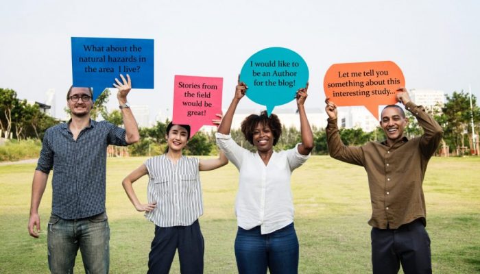 Our audience on stage: new NhET blog column