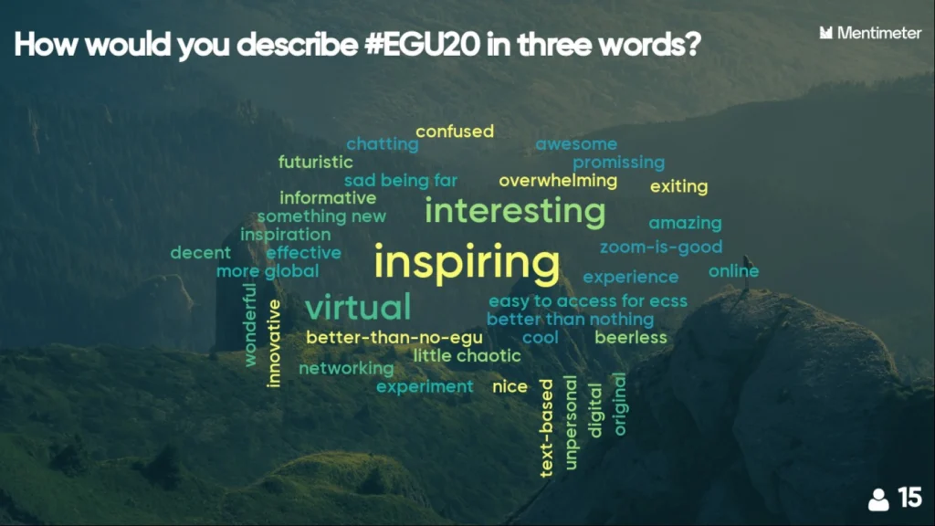 #shareEGU20 afterthoughts about virtual conferencing