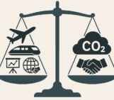Rethinking the carbon cost of scientific exchange: Nonlinear effects of reducing scientific mobility