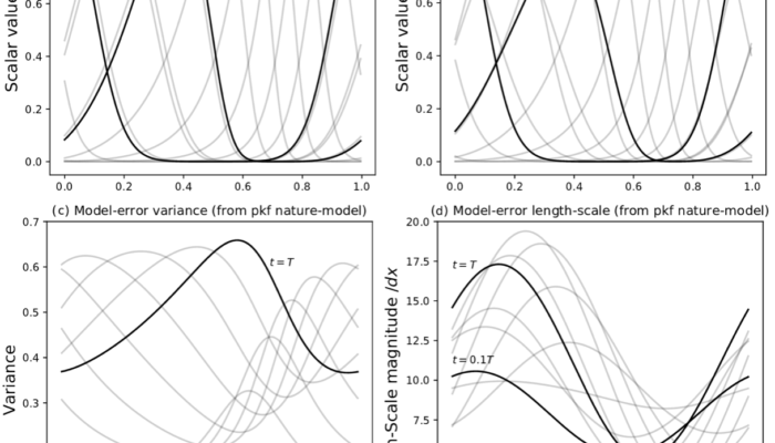 NPG Paper of the Month: “A methodology to obtain model-error covariances due to the discretization scheme from the parametric Kalman filter perspective”