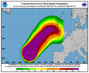 After Lorenzo and Ophelia, should we prepare European coasts for tropical storms and hurricanes?