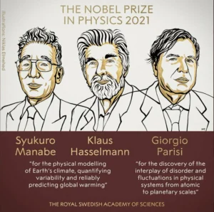 The 2021 Nobel Prize on Physics awarded to the physics of complex systems!