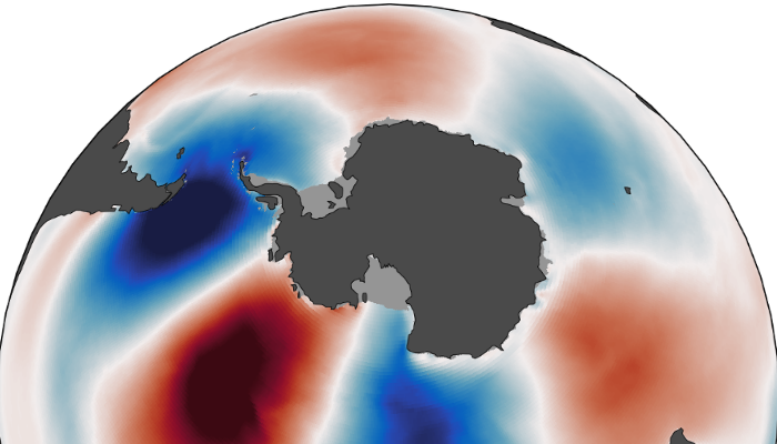 How atmospheric circulation patterns high above the Southern Ocean influence the deepest layers of the global ocean