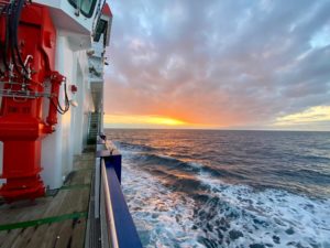 A modern take on the 19th-century scientific expeditions: cruise MSM104/1