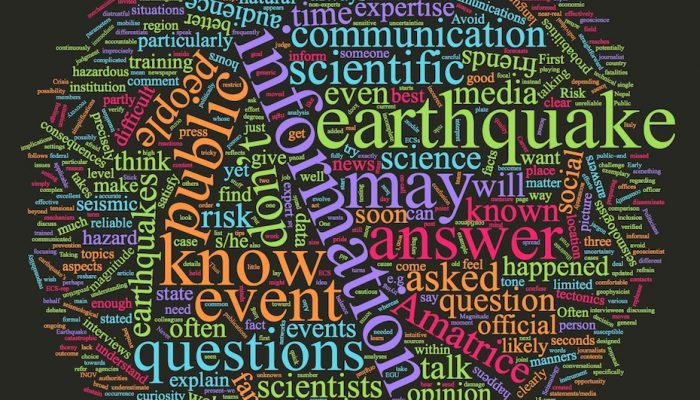 Science communication after disasters