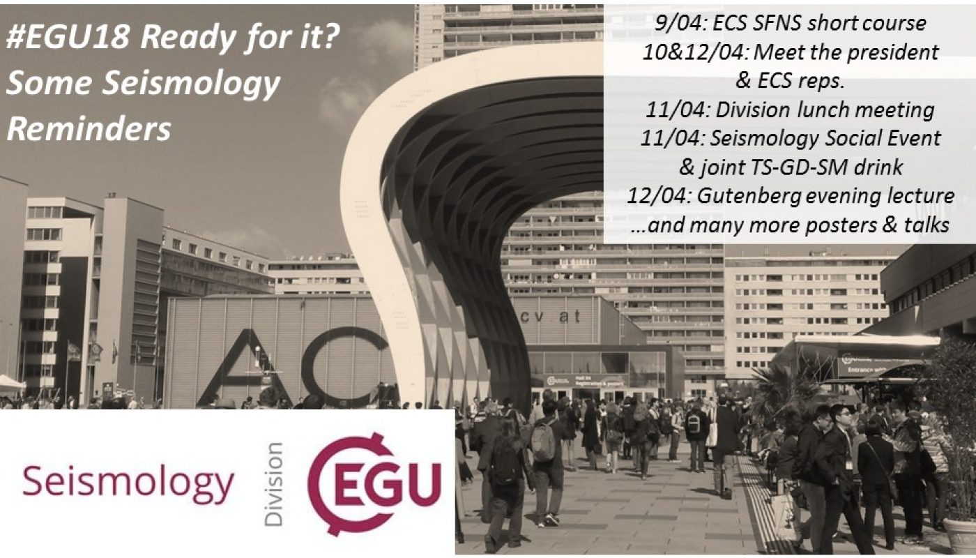 Seismology Some Seismology reminders for EGU2018 General Assembly