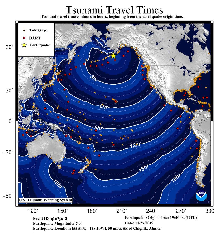 Seismology Earthquake Of The Month Simeonof Alaska M 7 8