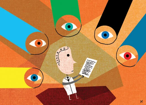 Public, blind, or not so blind review process. Image credit: https://www.flickr.com/photos/ajc1/